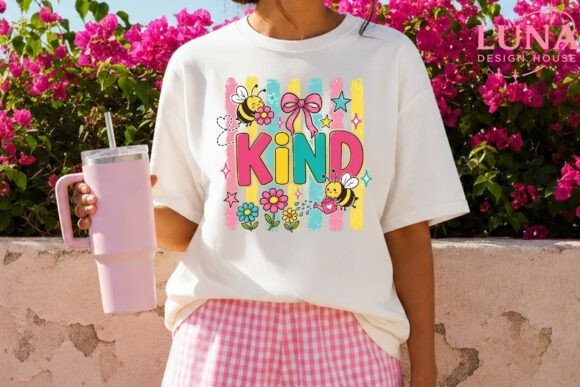 Download Bee Kind Sublimation PNG Clipart Design - Art Collection