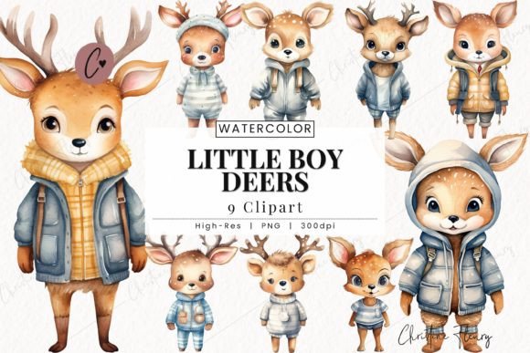 Download Little Boy Deers Clipart, Deer PNG - Premium Resources