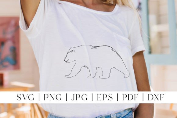 Download Bear Line Art SVG | Forest Animal PNG - Art Collection