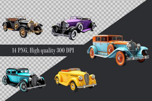 Download Retro Car Clipart - Art Collection