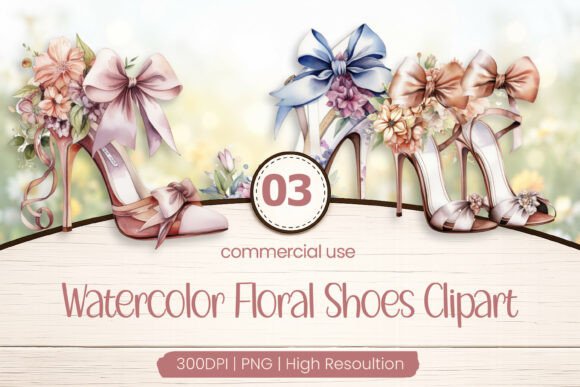 Download Floral Shoes Clipart PNG - Art Collection