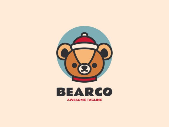 Download Bear Mascot Cartoon Logo - Art Collection