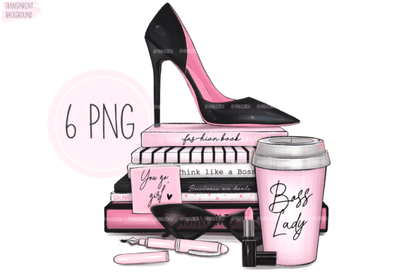 Download Girl Boss Clipart, Boss Lady Shoes Png - Art Collection