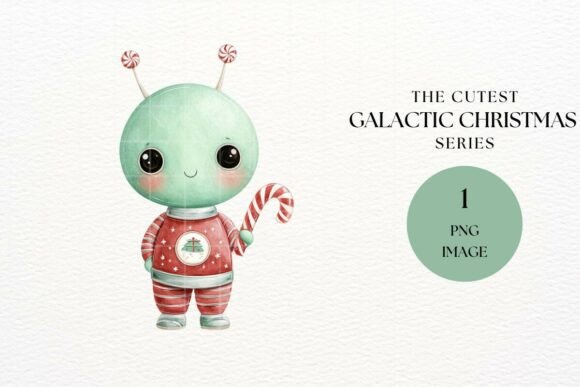 Download Christmas Alien Clipart - Art Collection