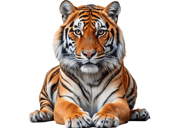 Download Tiger is Shown Clipart PNG Design - Art Collection