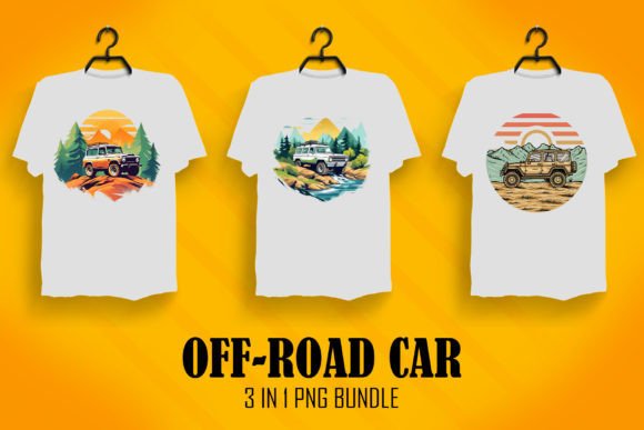 Download Adventure Car Illustration 3 Clipart Set - Art Collection