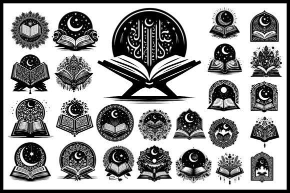 Download Islamic Quran Silhouettes Vector Graphic - Premium Resources