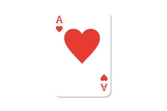 Download Ace of Hearts Playing Card Flat Design M - Art Collection