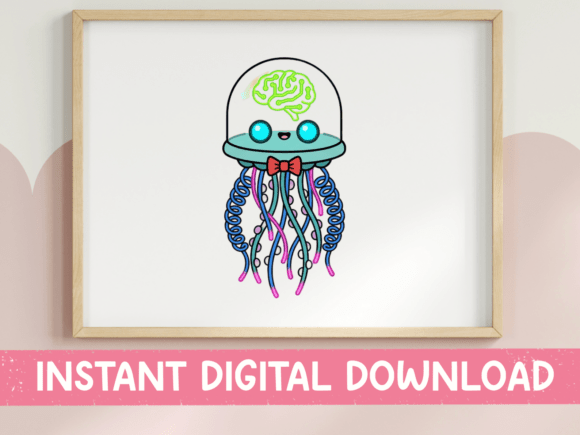 Download Brain Jellyfish UFO Alien Art - Art Collection