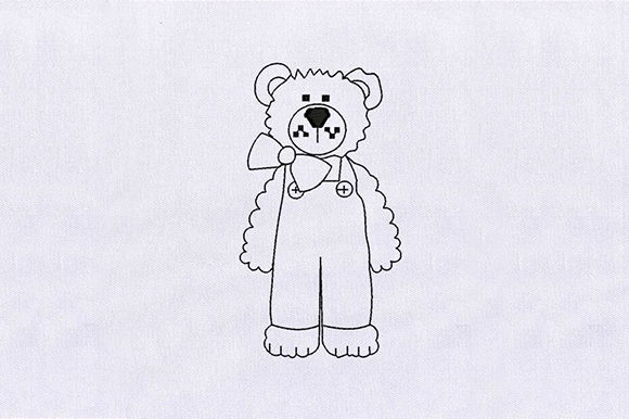 Download Teddy Bear Line Art - Art Collection