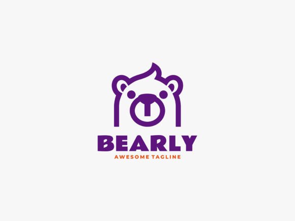 Download Bear Line Art Logo - Art Collection