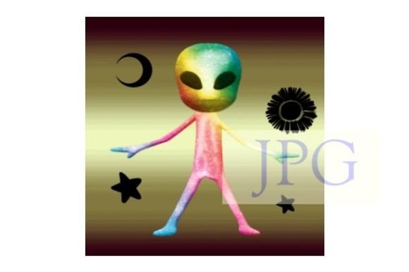 Download Alien Art Print 10 by 10 Wall Art - Art Collection