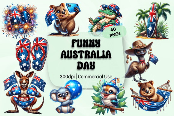 Download Funny Australia Day Clipart - Art Collection