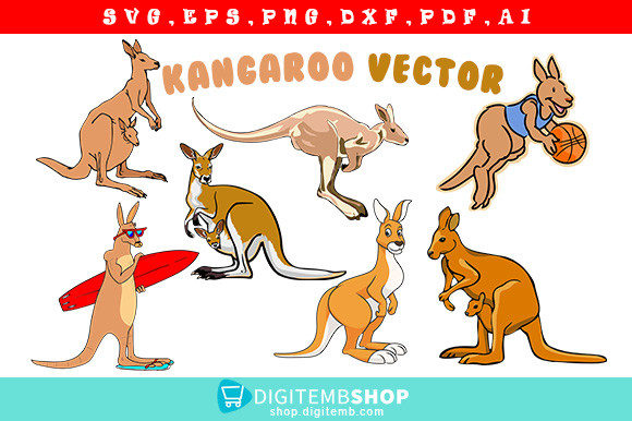 Download Kangaroo Vector Art Design - Art Collection