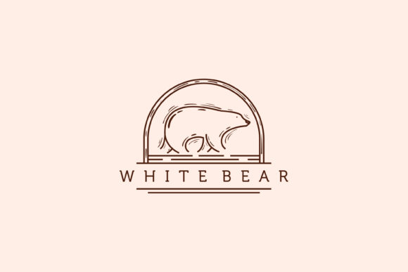 Download Bear Line Art Logo Vector Illustration - Art Collection