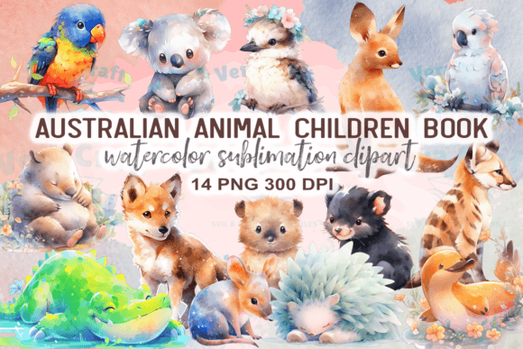 Download Australian Animal Children Book Clipart - Art Collection