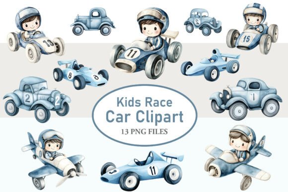 Download Kids Race Car PNG Clipart - Art Collection