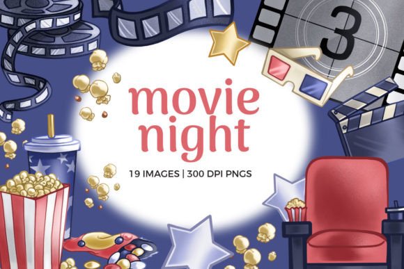 Download Movie Theatre Clipart Illustrations - Art Collection
