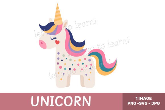 Download Cute Unicorn Illustration Svg Clipart - Art Collection