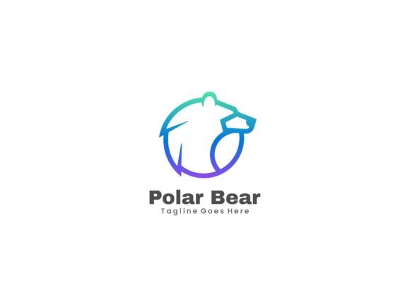 Download Polar Bear Line Art Logo - Art Collection